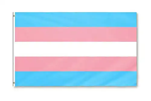 Trans-Flagge Star Cluster 90 x 150 cm LGBT/Transgender
