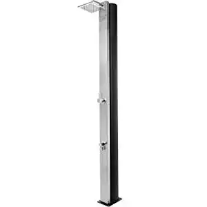 Edelstahl-Gartendusche time4wellness Solardusche INOX 30/40