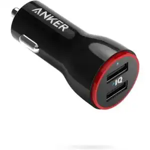 Anker-Kfz-Ladegerät Anker PowerDrive 2 Auto schwarz