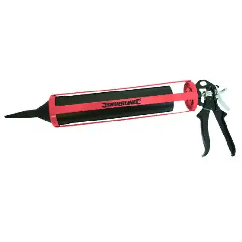 Mörtelspritze Silverline 794339 Fugenpistole mit Zubehör