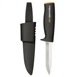 Angelmesser Fiskars Universalmesser, Inklusive Köcher zum sicheren Verstauen