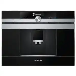 Einbau-Kaffeevollautomat Siemens CT636LES6, 19 bar, Schwarz