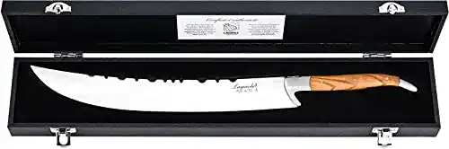 Champagnersäbel Laguiole Style de Vie Luxury Line, Olivenholz