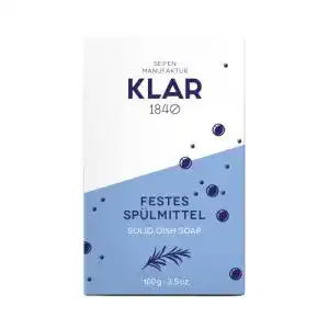 Festes Spülmittel Klar Seifenmanufaktur 100g