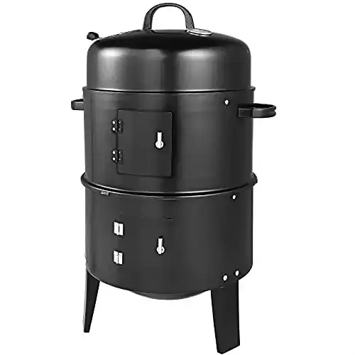 Räuchertonne Deuba Smoker 3in1 inkl. Thermometer