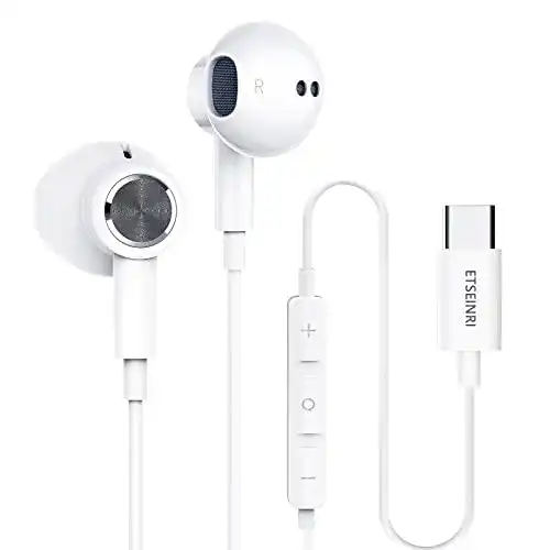 USB-C-Kopfhörer Etseinri USB C Kopfhörer, USB Typ C, Magnet