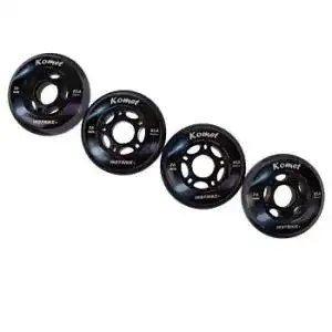 Inliner-Rollen INSTRIKE 4er Set Komet 82A Outdoor Profi Rolle
