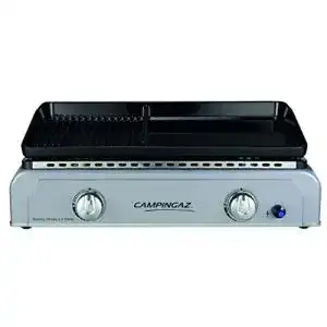 Tisch-Gasgrill 2 Brenner Campingaz Plancha Othello 2 X Twin