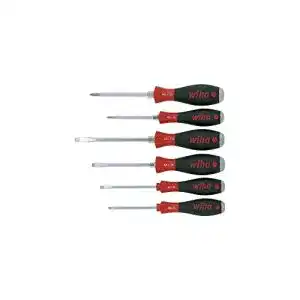 Wiha-Schraubendreher Wiha Set mit Schlagkappe SoftFinish®