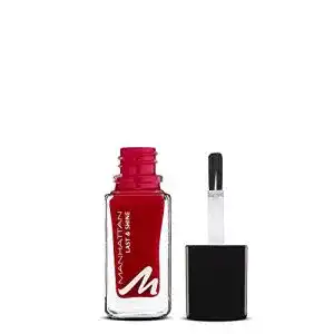 Roter Nagellack Manhattan Last & Shine Nagellack, Klassisch rot