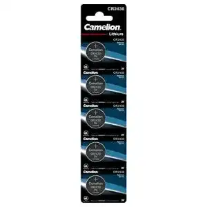 CR2430 Camelion 13005430 Lithium Knopfzellen-Batterie, 5er Set
