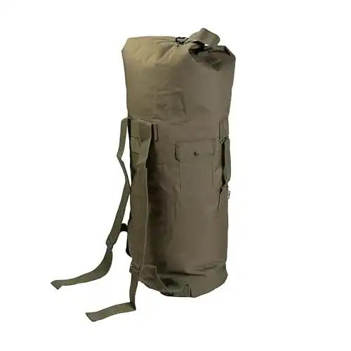 Seesack Mil-Tec US m.Doppelgurt PES Oliv