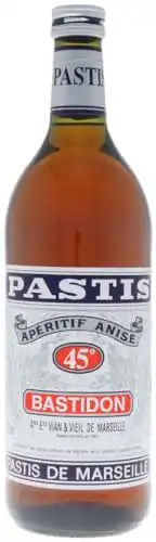 Pastis Anciens Ets de Beaupeyrat ‘Bastidon’ Apéritif Anisé 1.00 Liter