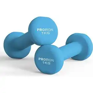 Hanteln 1 kg PROIRON Neopren Kurzhanteln Frauen 2er-Set