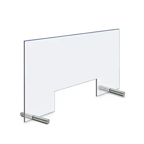 Die beste Spuckschutz 50x40 BISKAMI Spuckschutz mit Durchreiche 2026 Test Bestseller Spuckschutz 50×40 BISKAMI Spuckschutz mit Durchreiche