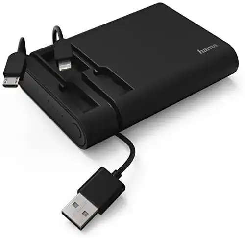 Hama-Powerbank Hama Power Pack, LiIon Ladegerät, 10.400 mAh