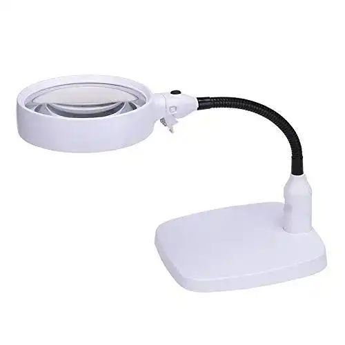 Standlupe Koimg Lupe 10-Fach Desktop-lupenleuchte Mit Standfuß