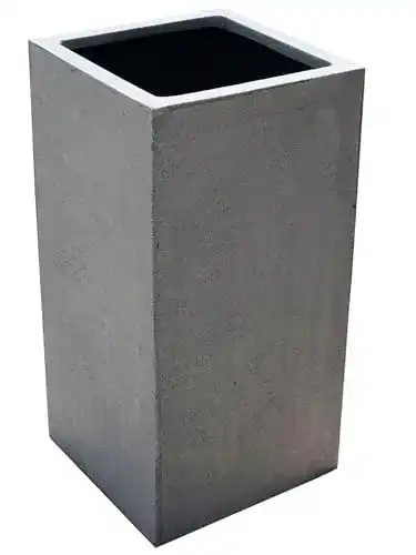 Pflanzkübel (Fiberglas) Vivanno Beton-Design 60x30x30 cm