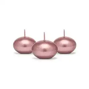 Schwimmkerzen PartyDeco P&D SDMET40-019R-OP 50 metallic