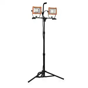 Baustrahler mit Stativ Smartwares, 2x 30 W LED, 4800 lm