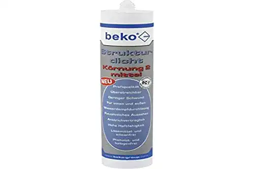 Beko-Silikon beko, strukturdicht 310ml weiß-strukturiert