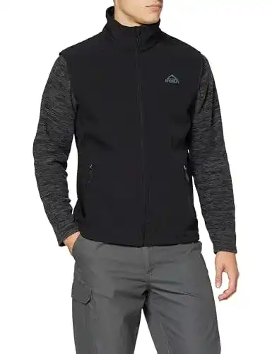 Laufweste für Herren McKINLEY Herren Lusaka Weste, Black, 2XL