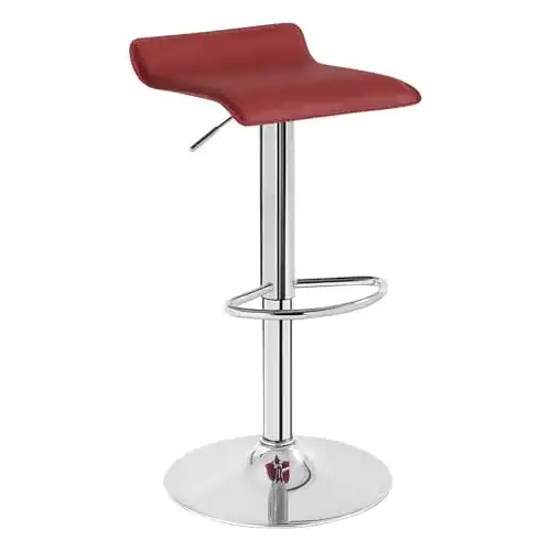 Barhocker WOLTU BH11bd-1 Design Hocker, verchromter Stahl