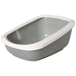 Katzenklo XXL Savic Katzentoilette Katzenklo mit Rand ASEO Jumbo