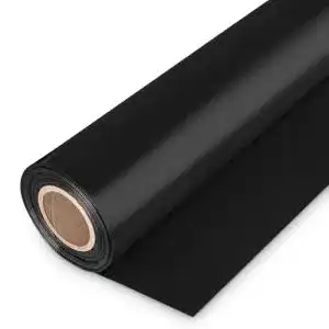 PE-Folie BMD PE Baufolie TYP 100 schwarz 4mx25m