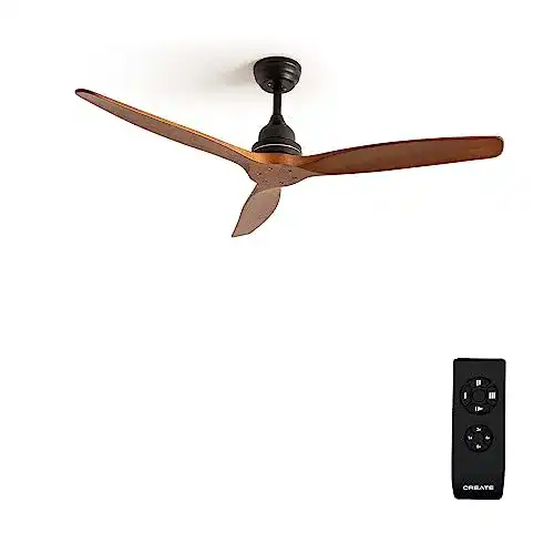Deckenventilator Holz CREATE WINDWOOD mit Fernbedienung