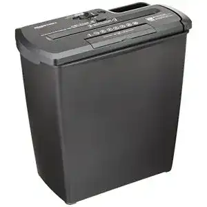 Aktenvernichter-Aufsatz Amazon Basics Aktenvernichter, 7-8 Blatt