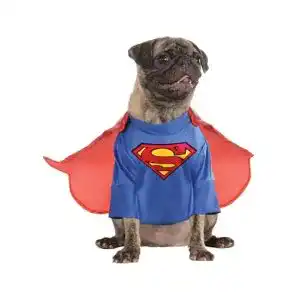 Hundekostüm Rubie’s Offizielles DC Comic Superman Kostüm