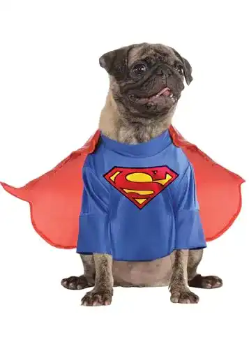 Hundekostüm Rubie’s Offizielles DC Comic Superman Kostüm