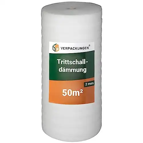 Trittschalldämmung BB-Verpackungen 50 m² 2 mm stark Sets