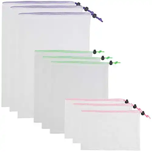 Gemüsebeutel Rosenstein & Söhne Obstbeutel: 9er-Set