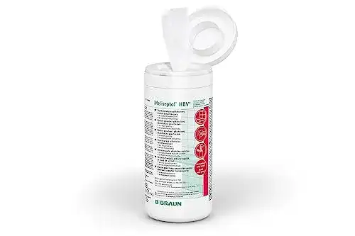 Flächen-Desinfektionstücher B Braun Meliseptol HBV, 100 Tücher