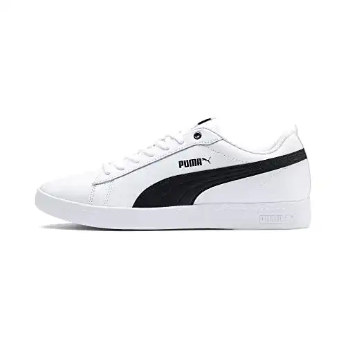 Sneaker PUMA Damen Smash WNS v2 L, White Black, 39 EU