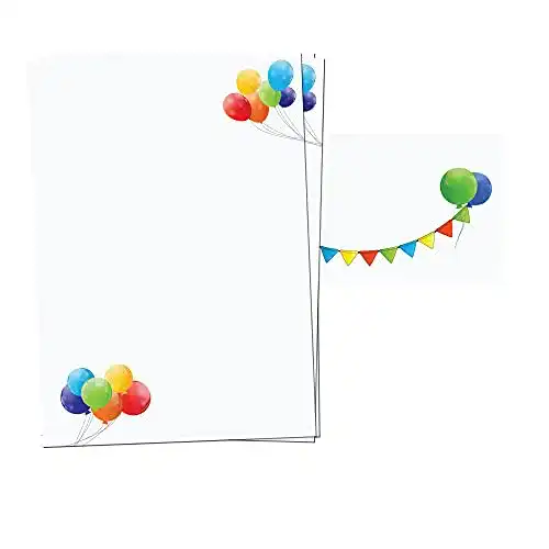 Briefpapier Presentou beidseitig Bedruckt 120 Gramm Papier