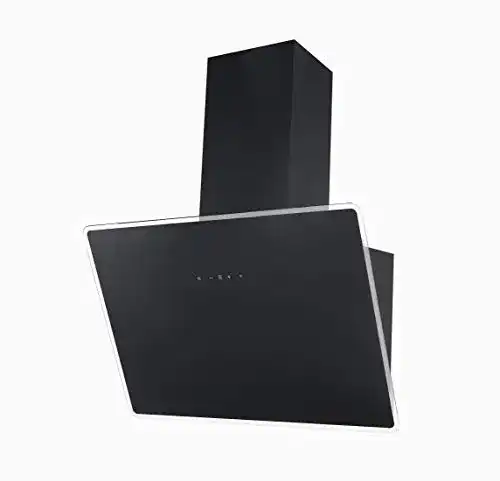 respekta-Dunstabzugshaube respekta kopffrei 60 cm, schwarz