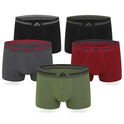 Bambus-Unterwäsche FM London (5er-Pack) Herren-Boxershorts