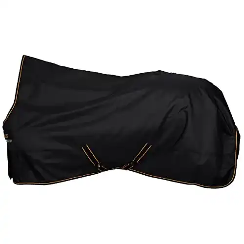 Winterdecke Pferd Bucas Irish Turnout Extra High Neck Schwarz