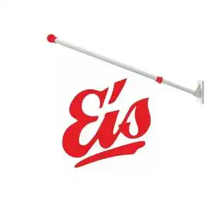 Eisfahne Agentur Werner Kuhlins Werbeflagge