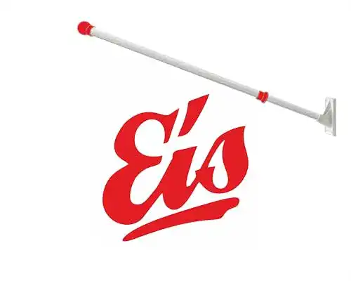 Eisfahne Agentur Werner Kuhlins Werbeflagge