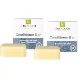 Fester Conditioner GREENDOOR 2er Pack Haar Conditioner Bar