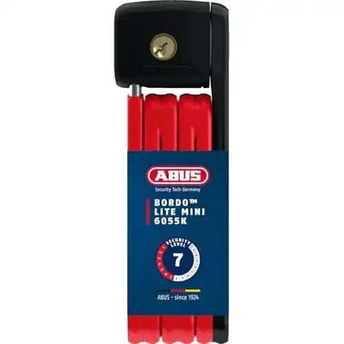 Leichtes Fahrradschloss ABUS Faltschloss Bordo Lite Mini 6055/60