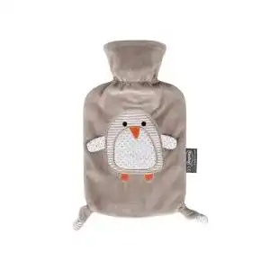 Wärmflaschen Fashy „Pia“ 35720.4 Wärmflasche Pinguin, 0,8 Liter