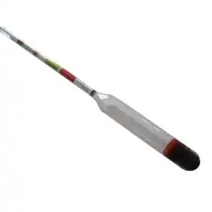 Bierspindel Dr. Richter Hydrometer Weinspindel mit 3 Skalen