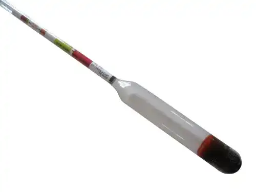 Bierspindel Dr. Richter Hydrometer Weinspindel mit 3 Skalen