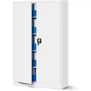 Büroschrank Jan Nowak C001II, XXL Metall, Flügeltüren 185x115x40
