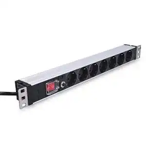 19-Zoll-Steckdosenleiste kwmobile 19″ PDU Steckdosenleiste 7-fach